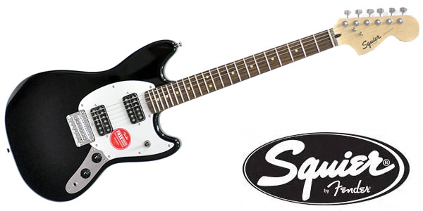 SQUIER  スクワイヤ  Bullet Mustang Black 送料無料   サウンドハウス