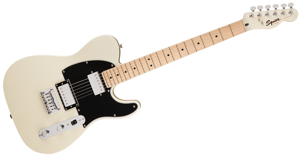 SQUIER/Contemporary Telecaster HH  Pearl White