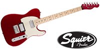 SQUIER Contemporary Telecaster HH  Dark Metallic Red