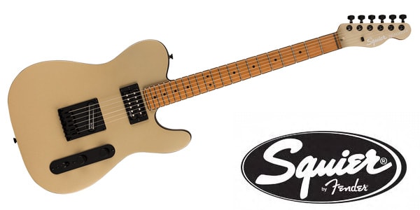 SQUIER/Contemporary Telecaster RH Shoreline Gold