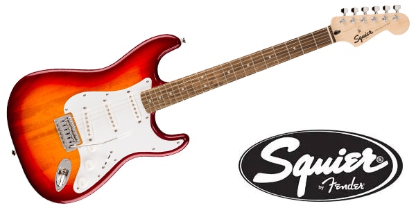 SQUIER ( スクワイヤ ) / Squier Sonic Strat Laurel FB White PG Sienna Sunburst