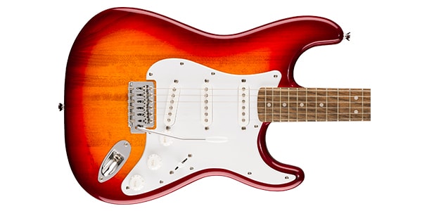 SQUIER ( スクワイヤ ) / Squier Sonic Strat Laurel FB White PG Sienna Sunburst画像3