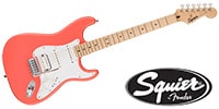 SQUIER / Sonic Stratocaster HSS Tahitian Coral