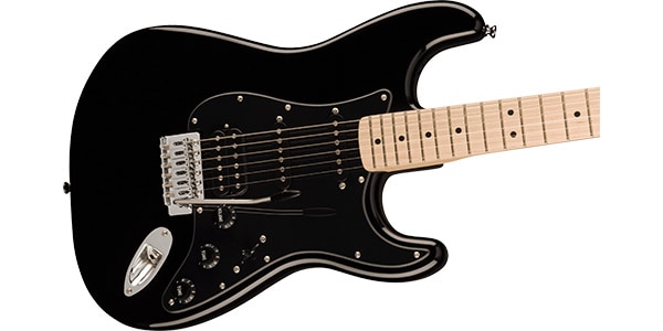 SQUIER / Sonic Stratocaster HSS Black画像4