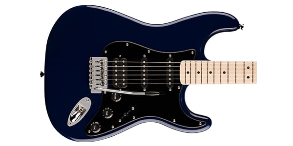 SQUIER ( スクワイヤ ) / Squier Sonic Strat HSS Maple FB Black PG Midnight Blue画像3
