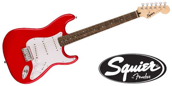 SQUIER ( スクワイヤ ) Sonic Stratocaster HT Laurel-FB White-PG