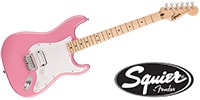 SQUIER / Sonic Stratocaster HT H Flash Pink