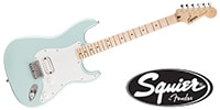 SQUIER / Squier Sonic Strat HT H Maple FB White PG Sonic Blue