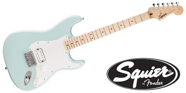 SQUIER ( スクワイヤ ) / Squier Sonic Strat HT H Maple FB White PG Sonic Blue