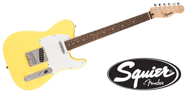 SQUIER ( スクワイヤ ) / Squier Sonic Telecaster Laurel FB White PG Canary Yellow