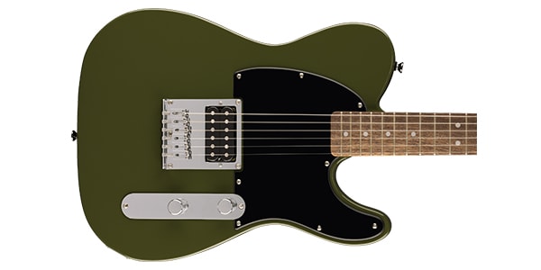 SQUIER ( スクワイヤ ) / Squier Sonic Esquire H Laurel FB Black PG Olive画像3