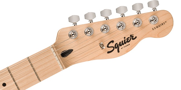 SQUIER ( スクワイヤ )  / Sonic Esquire H Maple-FB Black-PG Arctic White画像5