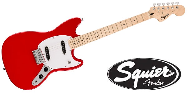 Sonic Mustang Maple-FB White-PG Torino Red