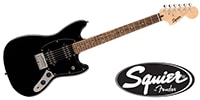 SQUIER / Squier Sonic Mustang HH Laurel FB Black PG Black