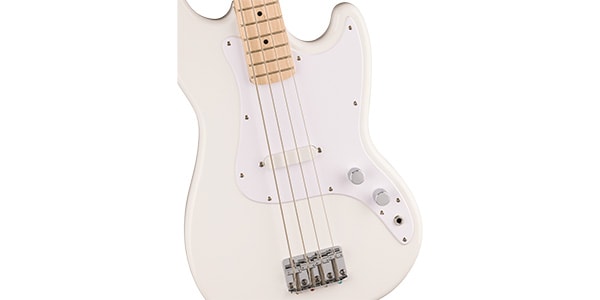 SQUIER ( スクワイヤ ) Sonic Bronco Bass Maple-FB White-PG