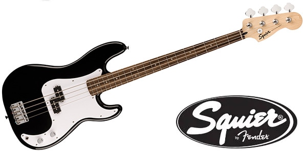 SQUIER/Sonic Precision Bass Laurel-FB White-PG Black