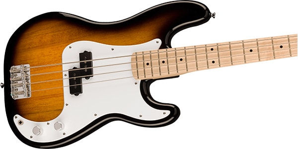 SQUIER ( スクワイヤ )  / Sonic Precision Bass Maple-FB White-PG 2-Color Sunburst画像4