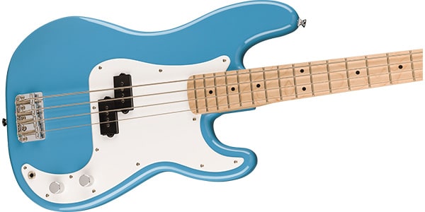 SQUIER ( スクワイヤ )  / Sonic Precision Bass Maple-FB White-PG California Blue画像4