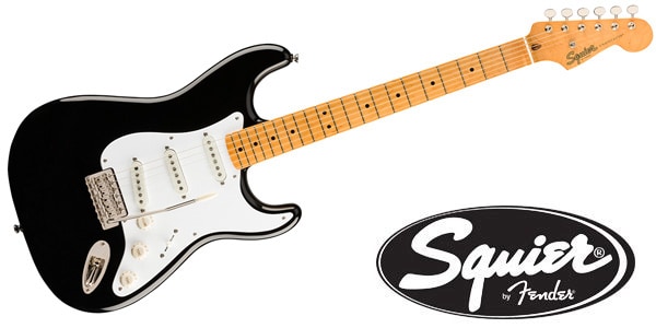 SQUIER ( スクワイヤ ) Classic Vibe 50s Stratocaster Black 送料無料