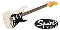 SQUIER / Classic Vibe '70s Strat HT HSS Laurel FB Black PG OWhite