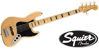 SQUIER Classic Vibe &#039;70s Jazz Bass V Natural