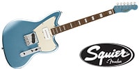 SQUIER / Ltd Para Offset TeleSJ, L FB, ParchmentPG Ice Blue Metallic