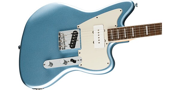 SQUIER / Ltd Para Offset TeleSJ, L FB, ParchmentPG Ice Blue Metallic画像4