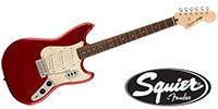 SQUIER / Paranormal Cyclone Laurel FB Pearloid PG Candy Apple Red