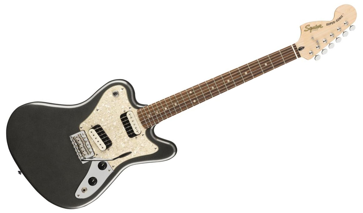 SQUIER/Paranormal Super-Sonic Graphite Metallic