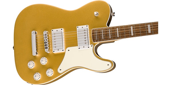 SQUIER / Ltd Paran Troublemaker TeleDlx,LFB, ParchmentPG Aztec Gold画像4
