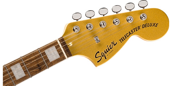 SQUIER / Ltd Paran Troublemaker TeleDlx,LFB, ParchmentPG Aztec Gold画像5