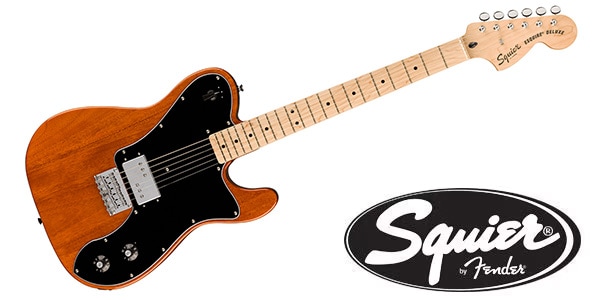 SQUIER ( スクワイヤ )  / Paranormal Esquire Deluxe Maple FB Black Pickguard Mocha