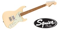 SQUIER / Para Strat DX Laurel FB Mint Pickguard Vintage White