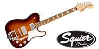 SQUIER / Para Troublemaker Tele DX Bigsby Laurel FB Honey Sunburst