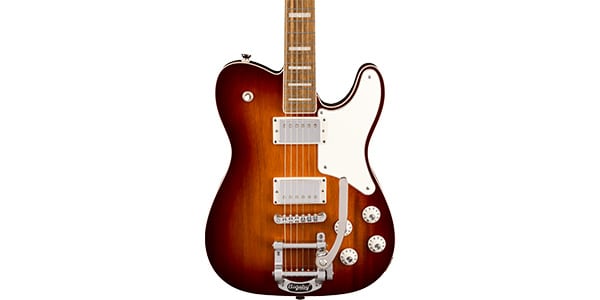 SQUIER ( スクワイヤ )  / Para Troublemaker Tele DX Bigsby Laurel FB Honey Sunburst画像3