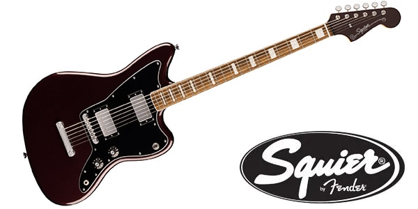 SQUIER ( スクワイヤ ) / Para Baritone Jazzmaster HH Laurel FB Oxblood