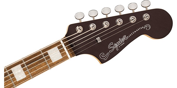 SQUIER ( スクワイヤ ) / Para Baritone Jazzmaster HH Laurel FB Oxblood画像4
