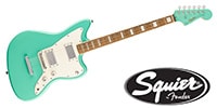 SQUIER / Para Baritone Jazzmaster HH Laurel FB Sea Foam Green