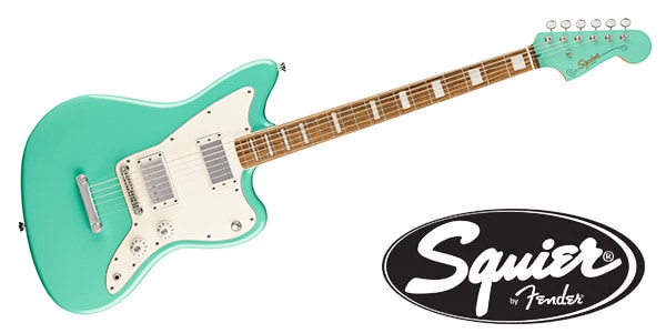 SQUIER ( スクワイヤ ) / Para Baritone Jazzmaster HH Laurel FB Sea Foam Green