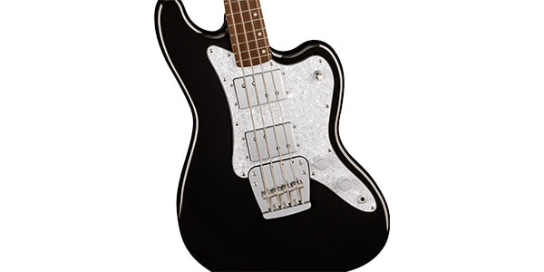 SQUIER ( スクワイヤ )  / Paranormal Rascal Bass HH White Pearloid PG Metallic Black画像3