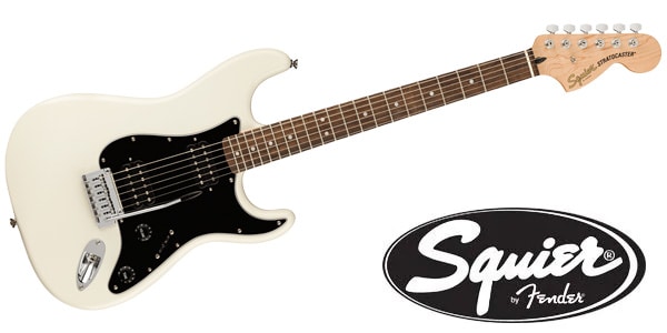 SQUIER/Affinity Series Stratocaster HH, Laurel, Olympic White