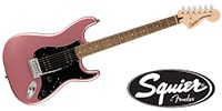 SQUIER / Affinity Series Stratocaster HH Laurel Burgundy Mist