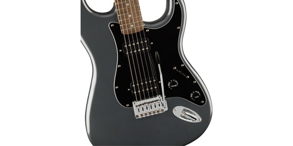 SQUIER / Affinity Series Stratocaster HH Laure Charcoal Frost Metalli画像3