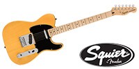 SQUIER Affinity Series Telecaster Maple Butterscotch Blonde