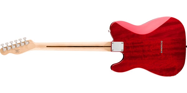 SQUIER / Affinity TeleFMT SH, L FB, WhitePG Crimson Red Transparent画像2