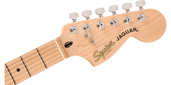 SQUIER / Affinity Jaguar, Maple FB, WhitePG Mystic Metallic Brown画像3