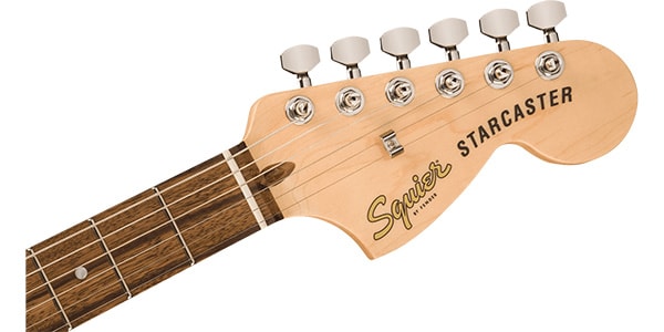 SQUIER / Affinity Series Starcaster Dlx, L FB, Olympic White画像3