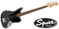 SQUIER Affinity Series Jaguar Bass H Charcoal Frost Metallic