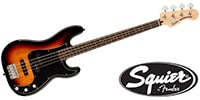 SQUIER FSR Affinity Series Precision Bass PJ  3-Color Sunburst