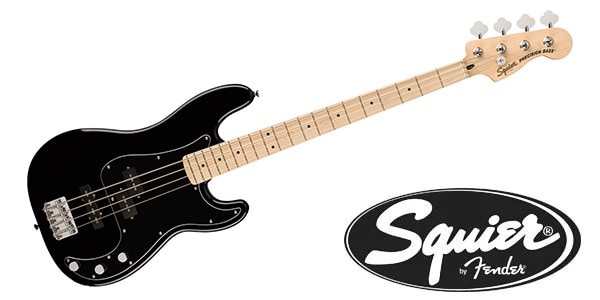 SQUIER / Affinity Series Precision Bass PJ Black